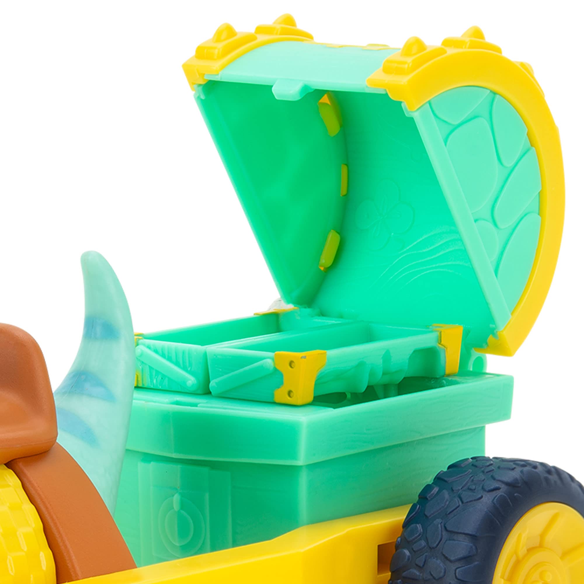 Giochi Preziosi Dino Ranch Min & Clover, pojazd z dinozaurem i postacią o wysokości ok. 7,5 cm, jak widać w telewizji, dla dzieci od 3 lat, DNA03200