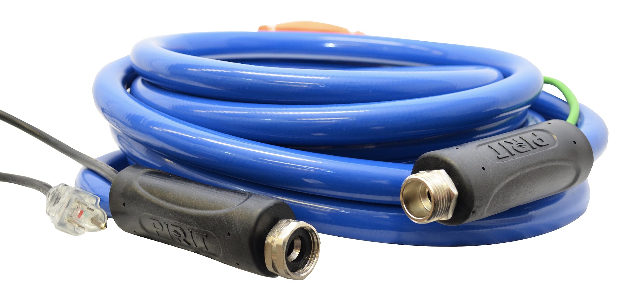PIRIT Heated Water Hose for RV, Farm & Home - Thermostat Controlled -40°F Freeze Protection - Drink Water Safe - 5/8 Hose 25 Feet