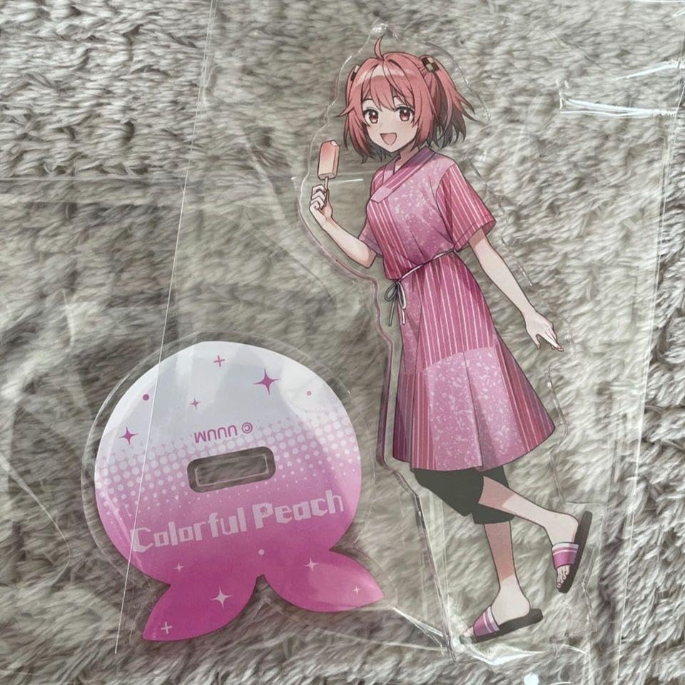 カラフルピーチ からぴち のあ 極楽湯 アクリルスタンド からふろ