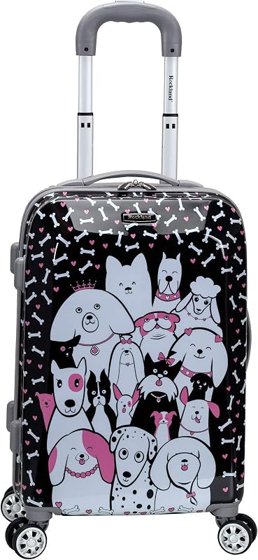 Vision Hardside Spinner Wheel Luggage, Assorted/Multicolor, Carry-On 20"