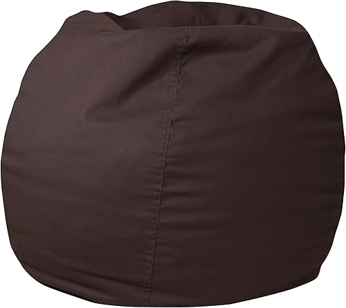 Miniatura 201 de Flash Furniture Dillon - Puf de sherpa, silla clásica recargable para niños y adolescentes, pequeña, natural Negro -,Negro Peludo,Blush