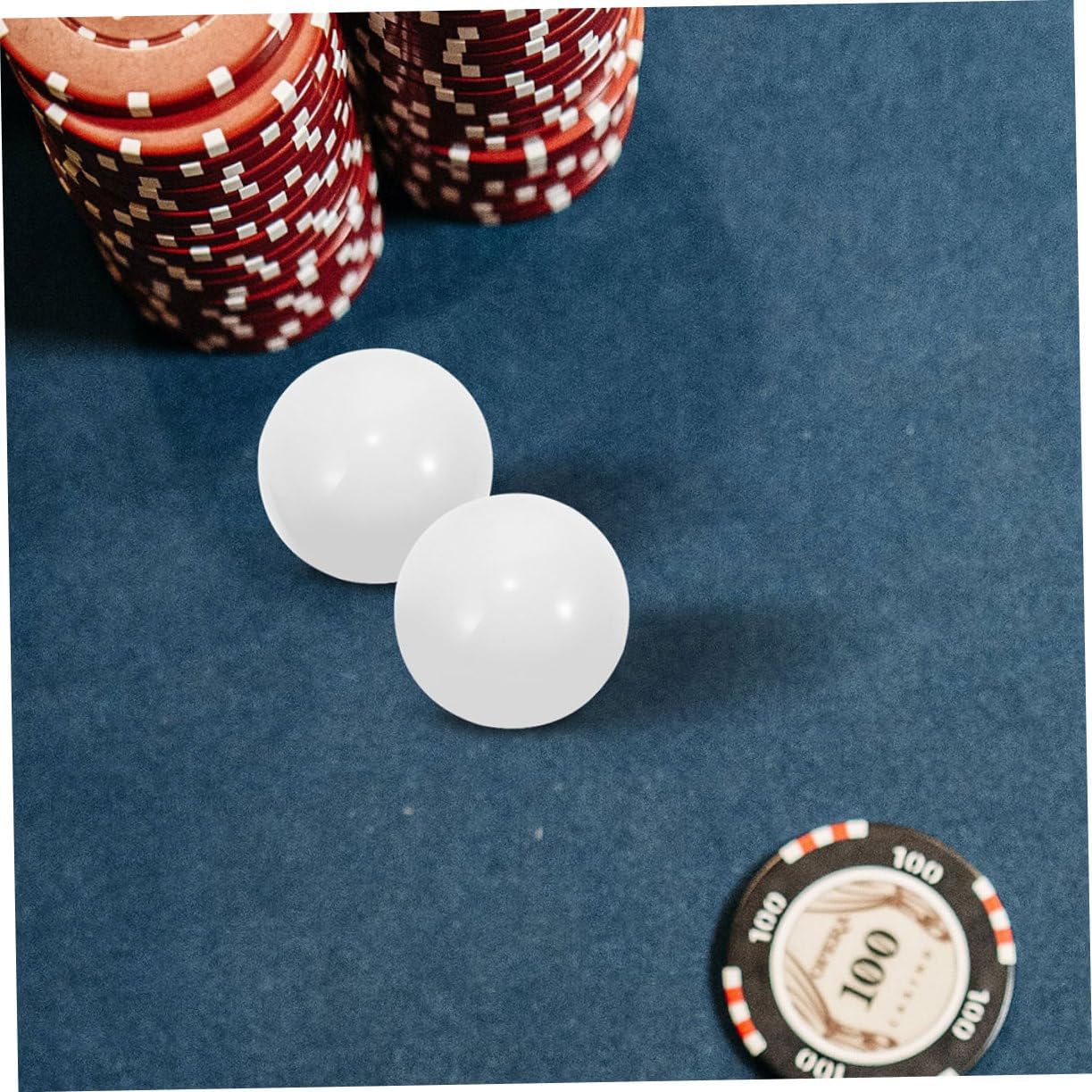 ibasenice ing Ball Track Beads Roulette Floating Ball Poker Roulette Wheel Balls Replacement Roulette Pill