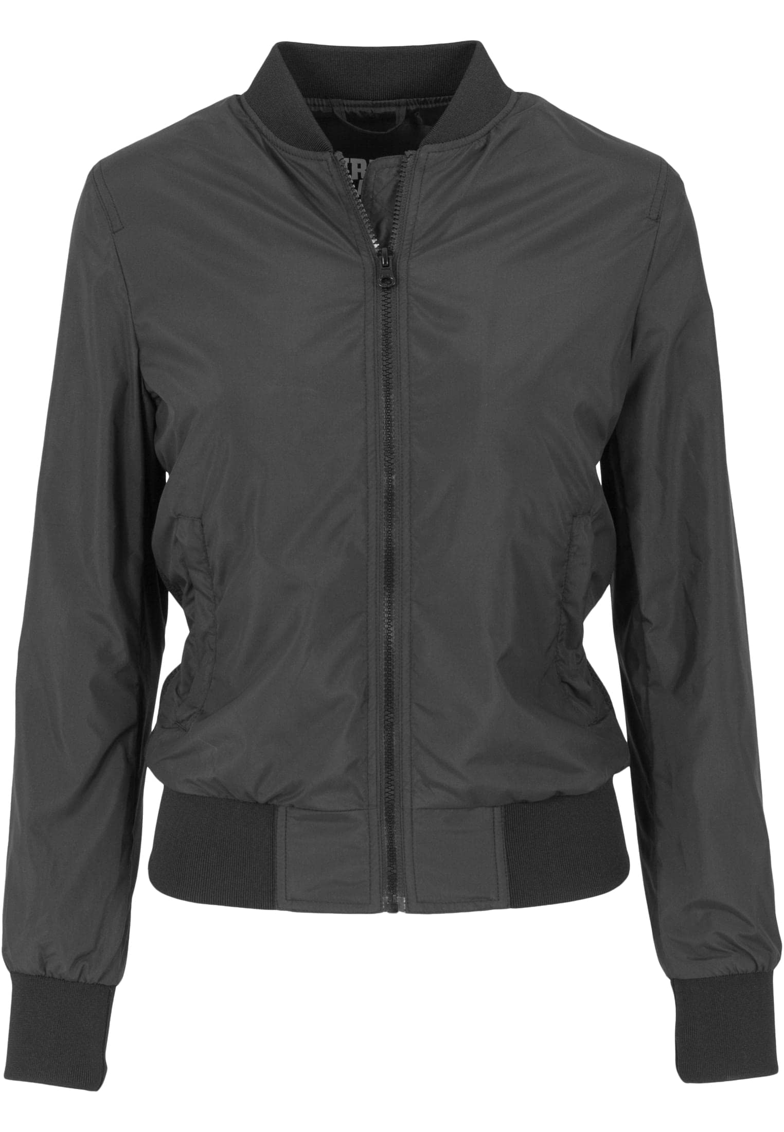 URBAN CLASSICS Chaqueta Bomber para Mujer con Bolsillos, Chaqueta Entretiempo otoño y primavera, Cazadora Acolchada de Corte Old School