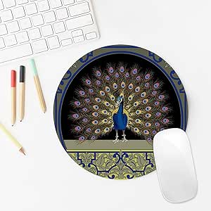 Mouse Pads Vintage Ethnic African Elephant Tribe Ornament,Mouse Pad For