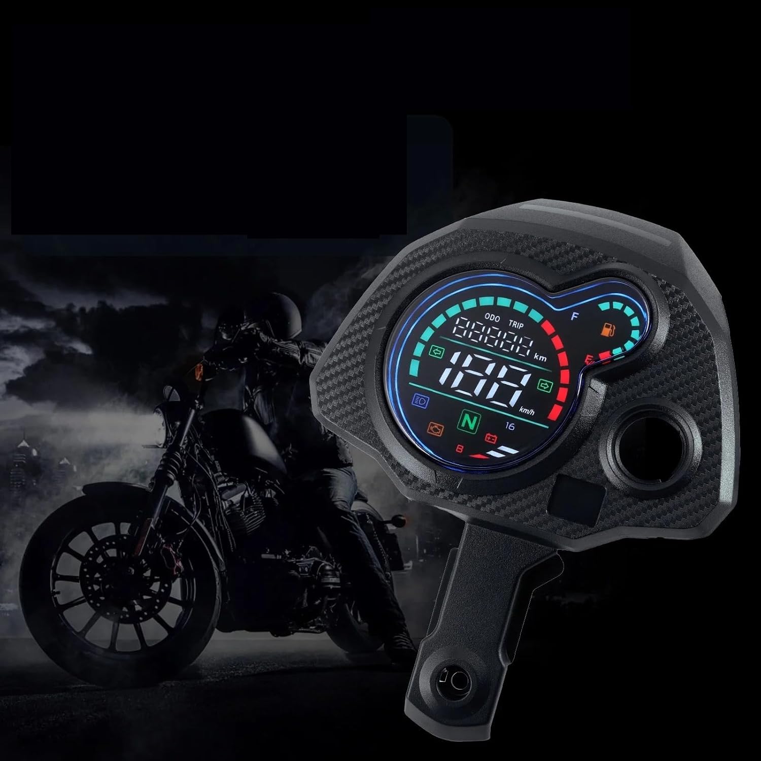 Odometer Speedometer For Navi 110 For Navi110 Motorcycle Dashboard Speedometer Odometer Voltmeter Fuel Gauge Fault Light Moto Digital Meter