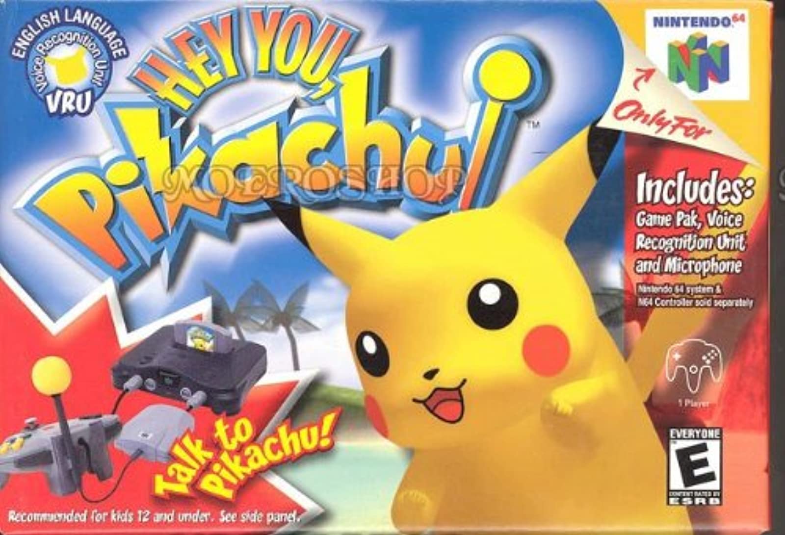 Amazon.com: Hey You, Pikachu! : Unknown: Video Games