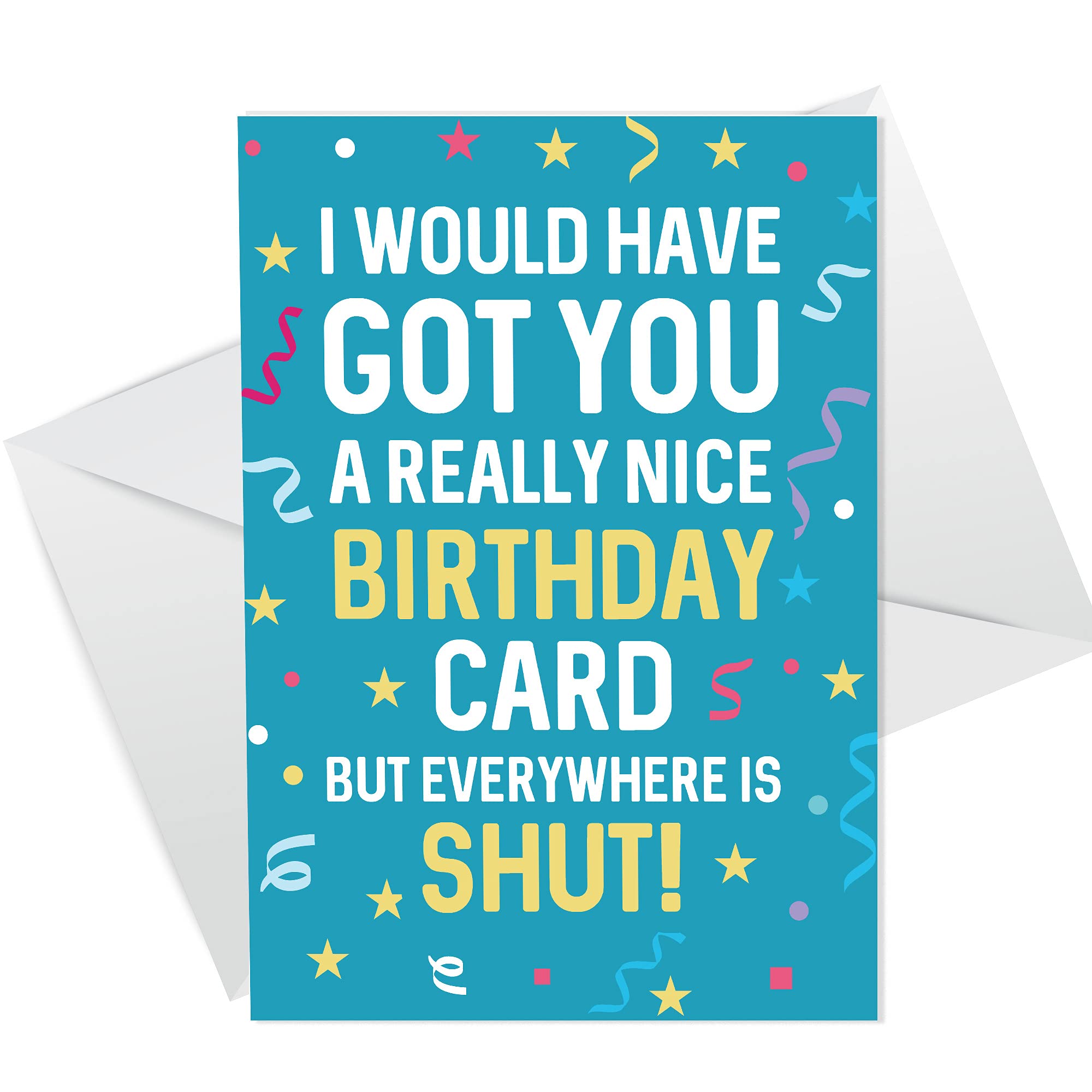 Funny Birthday Card For Men Women Joke Lockdown Design Card For Mum Dad