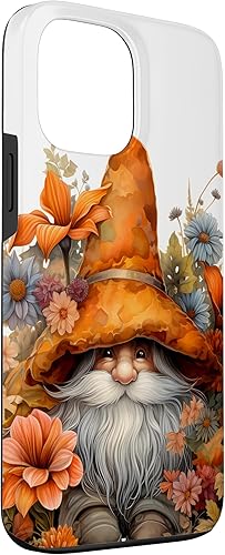 Miniatura 3 de Funda para iPhone 13 Pro Max Happy Fall Gnomo Hojas de otoño