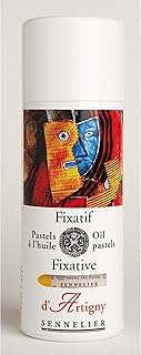 SENNELIER D'Artigny Oil Pastel Fixative, Clear, 400 ml