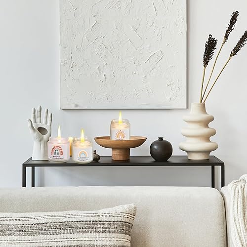Miniatura 8 de 9 velas aromáticas de agradecimiento de agradecimiento de 3.5 onzas, impresionantes velas inspiradoras, regalos de Navidad para empleados,