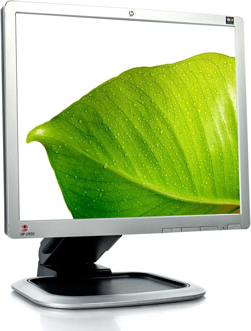 19" HP L1950g DVI Rotating LCD Monitor w/USB 2.0 Hub (Black/Silver) - Rotates to Portrait or Landscape View!