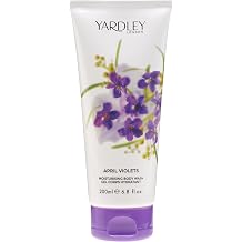 Yardley Of London April Violets Moisturizing Body Wash for Women, 6.8 Ounce