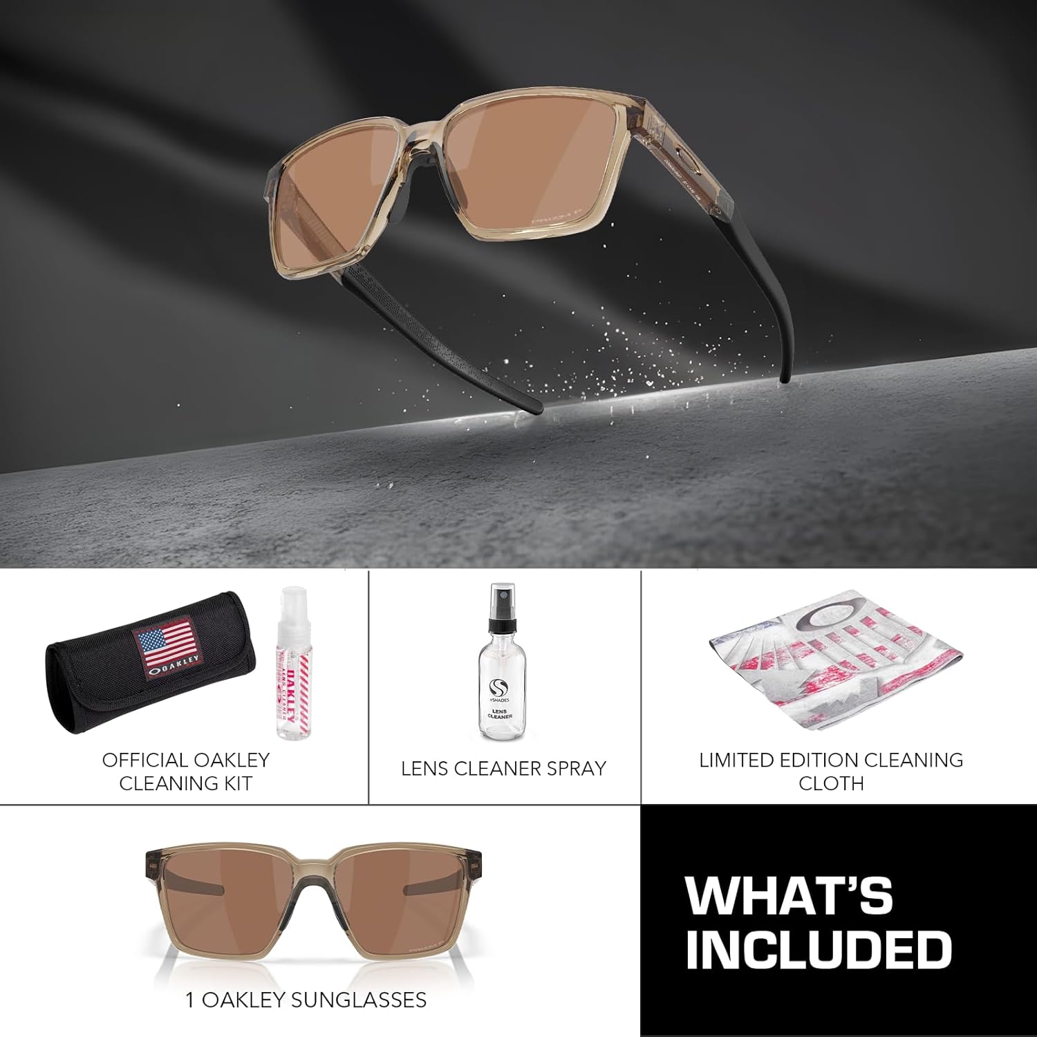 Oakley ACTUATOR SQ OO9430 Rectangle Shape Sunglasses With Official Eyewear Kit