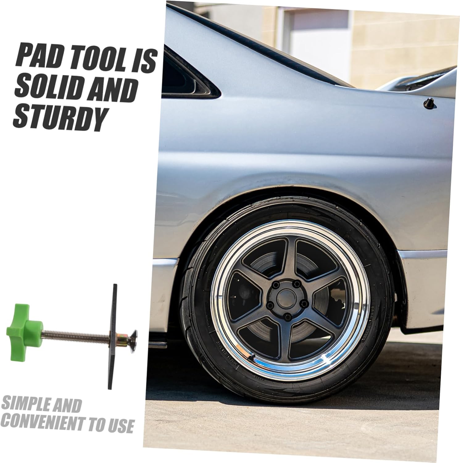 2pcs Brake Pad Tool Disc Brake Piston Spreader Swivel Group Car Repair Tool
