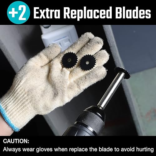 Miniatura 3 de DURATECH Cortador de tubería interior y cortador de tubería y tubería