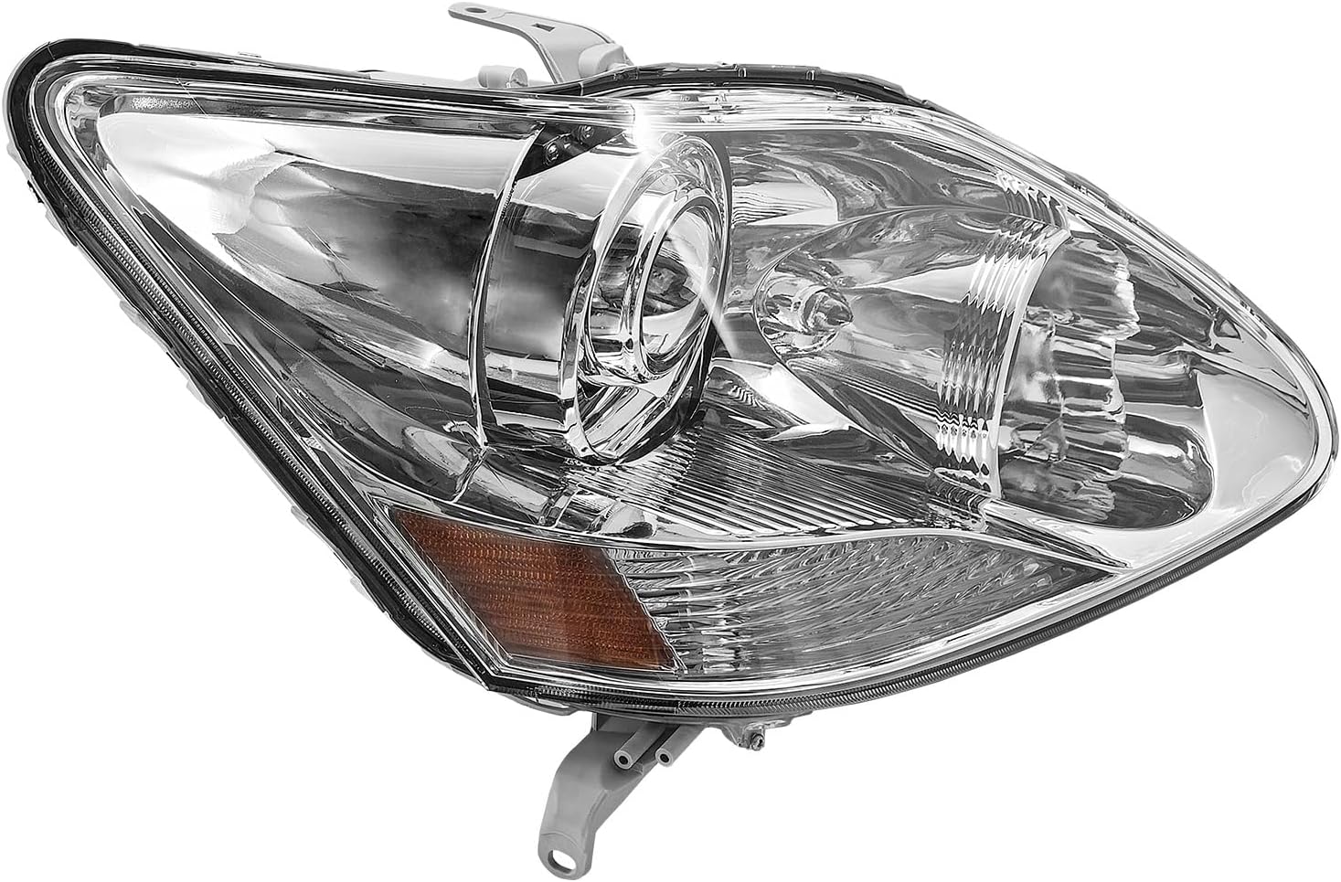HID/Xenon Headlight Assembly w/AFS Compatible with Lexus LS430 2004 2005 2006 4.3L V8 Right Passenger Side Headlamp Assy Replaces# 81130-50251 81130-50250 w/o Bulbs and Ballast
