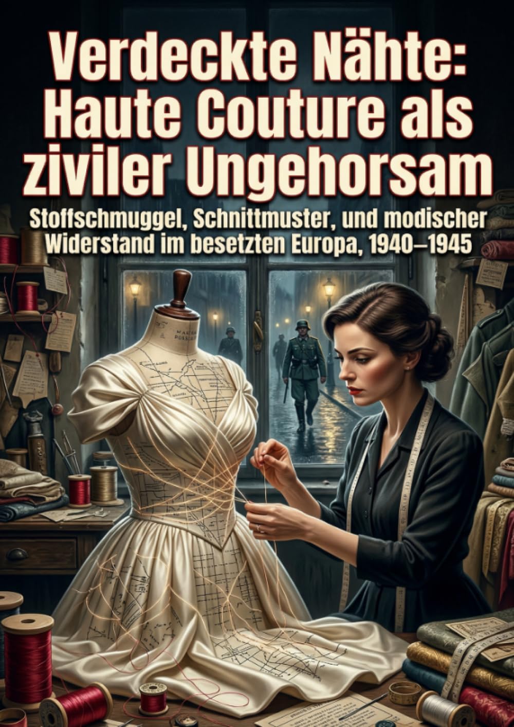 Verdeckte Nähte: Haute Couture als ziviler Ungehorsam: Stoffschmuggel, Schnittmuster, und modischer Widerstand im besetzten Europa, 1940–1945