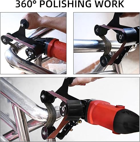 Miniatura 2 de Lijadora de banda Accesorio Amoladora YSJWAER - Adaptador Amoladora angular Accesorio de lijado Pulidor 5/8-11 Rosca