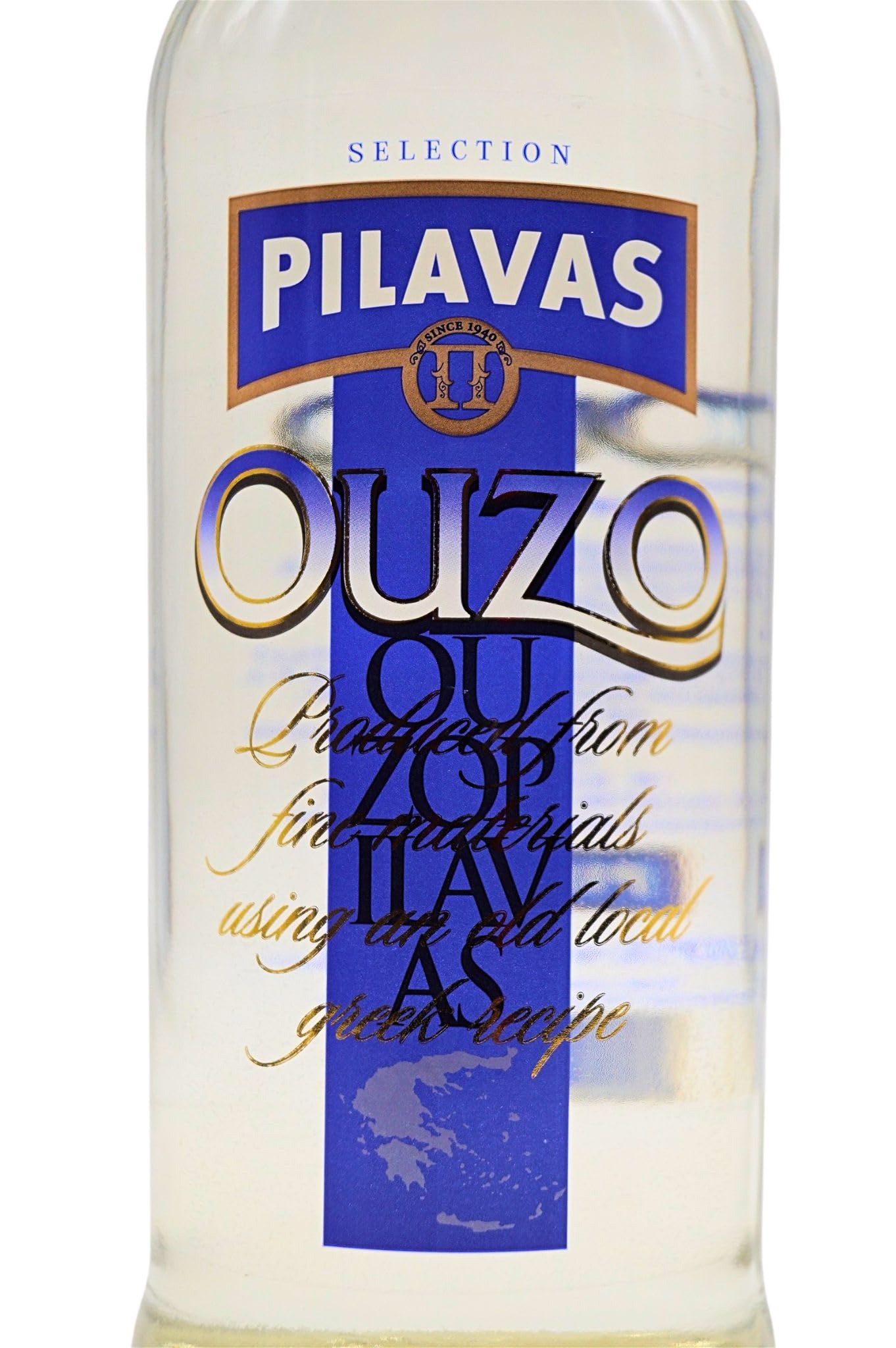 Ouzo Pilavas 6 x 0,7 Liter – Traditioneller griechischer Anisschnaps, doppelt destilliert, 40% Vol. – Perfekt für Feiern, Gastronomie oder als Geschenkset
