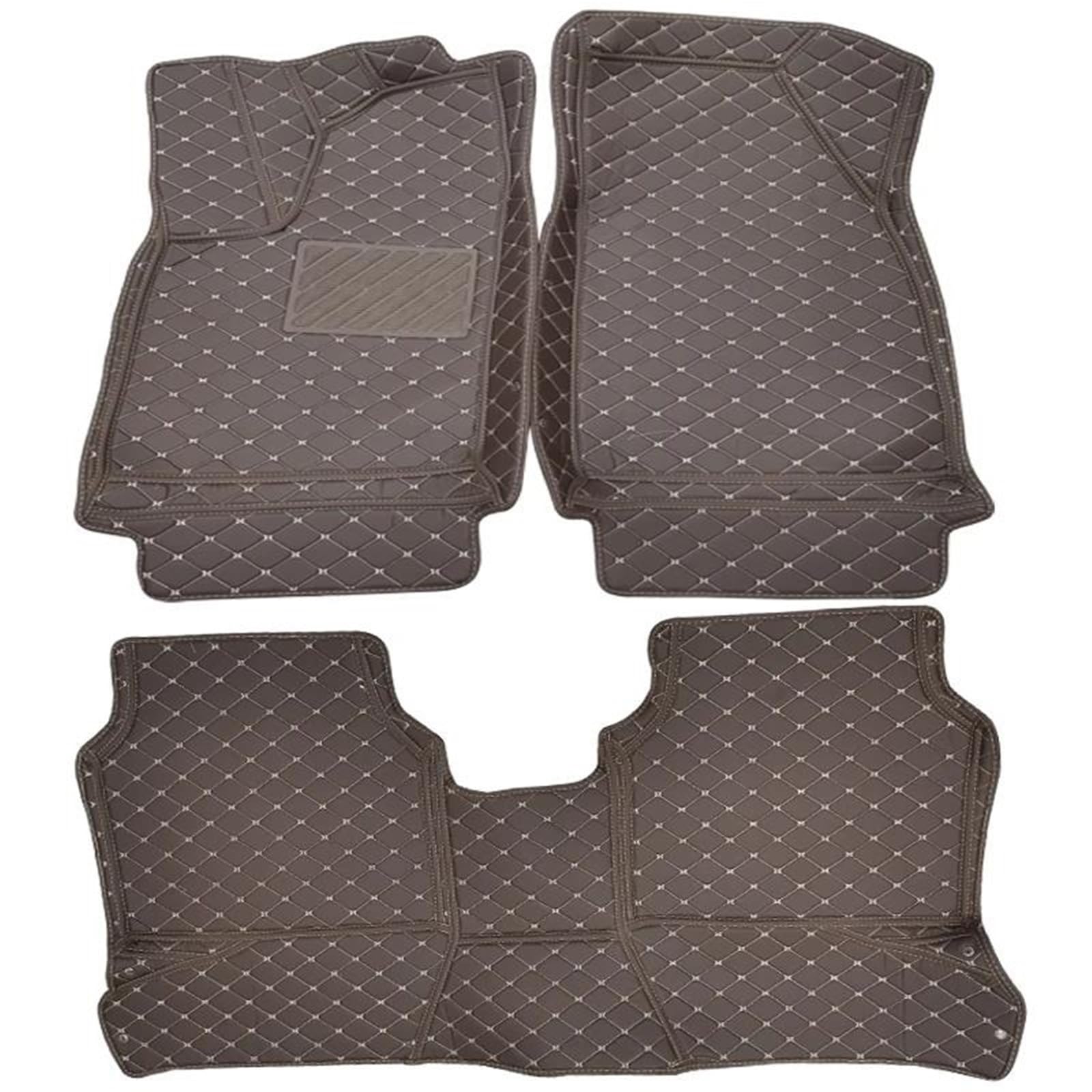 Tapis de sol auto anti-saleté lavable pour Mazda MX-5 café - 8