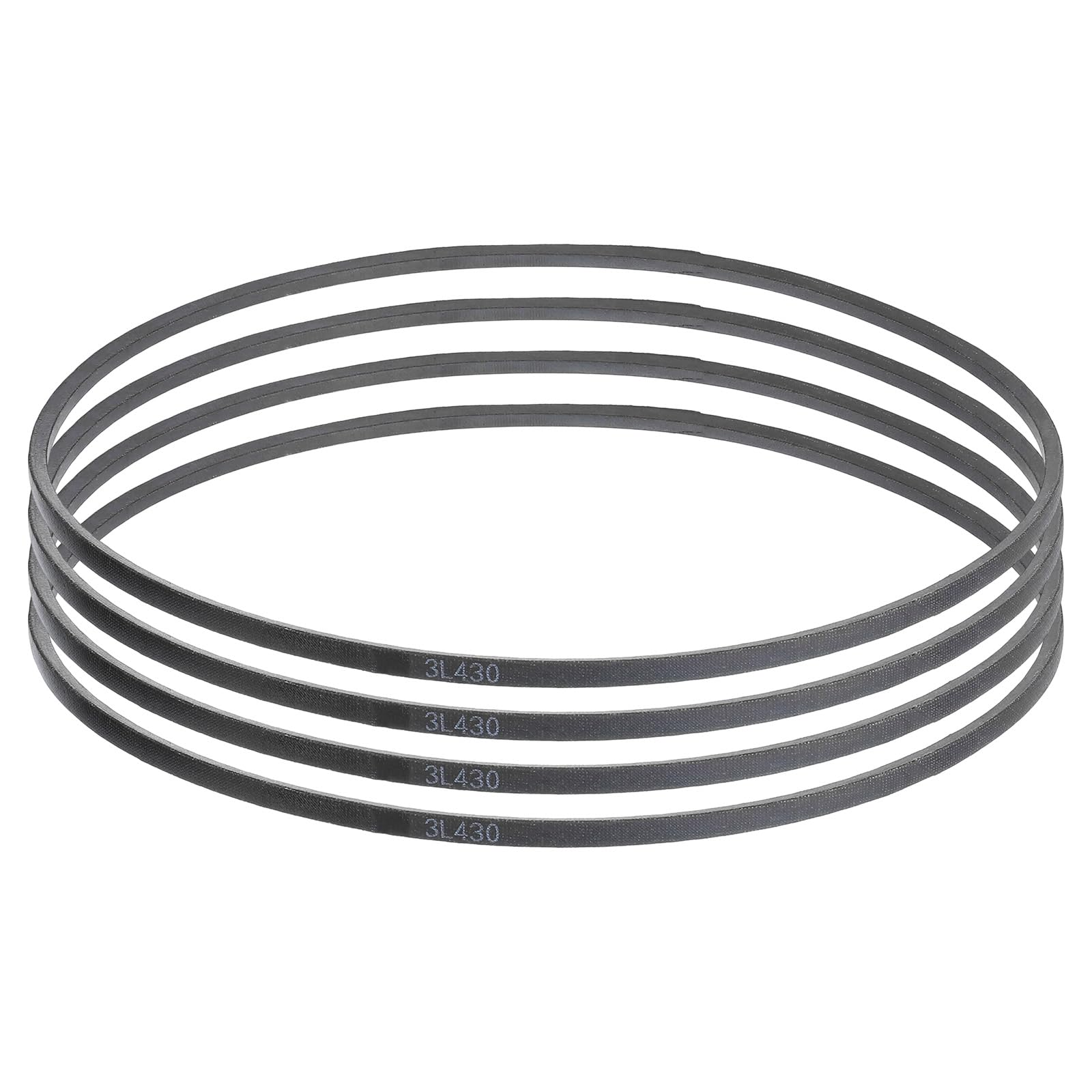 uxcell 3L240 Classic Wrapped Rubber V-Belt, 24"(610mm) Outside Circumference, 3L Profile V Belt 3/8" Width 7/32" Height — view 16