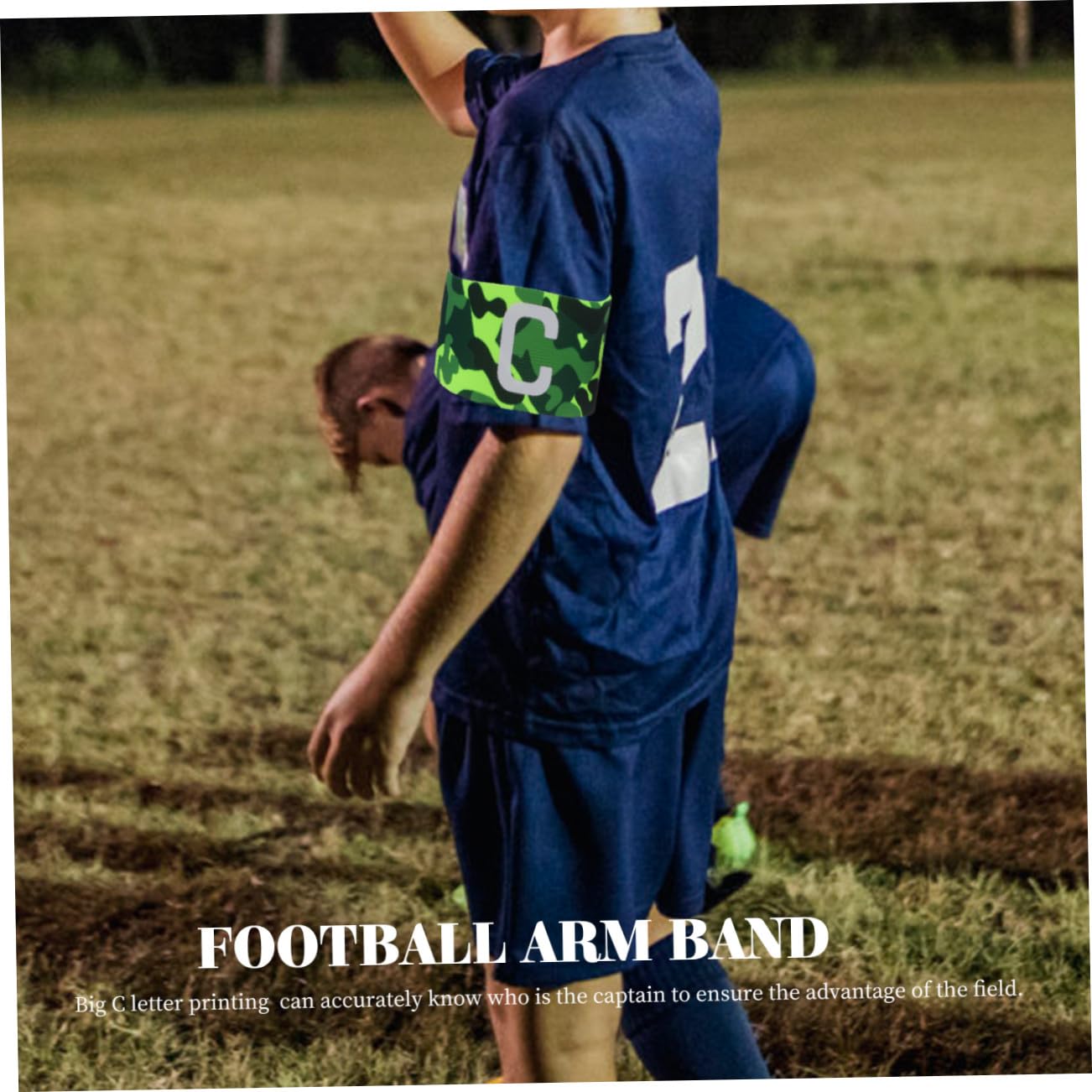 BESPORTBLE Fascia da Manica della Fascia Elastica del Braccio Fascia da Calcio Elastica Fasce Antibraccio Fascia Sportiva Banda di Capitani di Calcio Bande Nylon