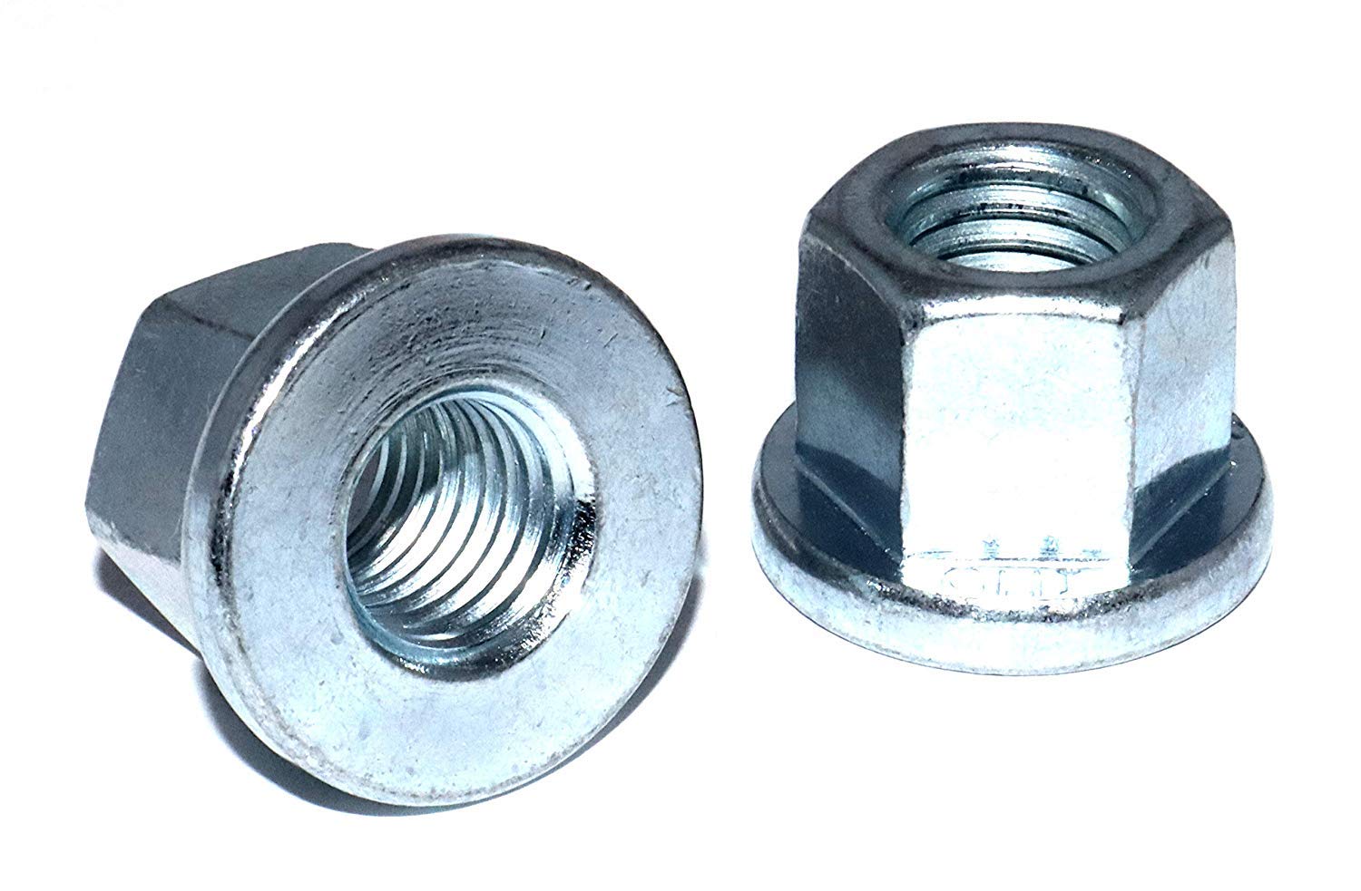 Tuerca Hexagonal M6-M16 Din 6331 Acero Galvanizado Alta Forma con Unión Resistencia 10 Schraubenmutter Alta Tuerca Gewindemuffen Langmuttern Gewindemuttern - 20 Pieza, M16