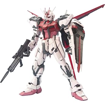 Bandai Spirits PG Mobile Suit Gundam SEED Strike Rouge + Sky Grasper, 1/60 Scale, Color-Coded Plastic Model