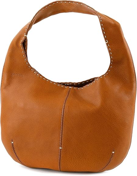Amazon | [ゲンテン] ワンショルダーバッグ 本革 レディース ブラウン 