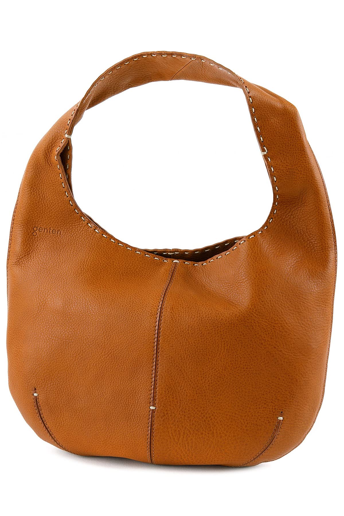 Amazon | [ゲンテン] ワンショルダーバッグ 本革 レディース ブラウン  