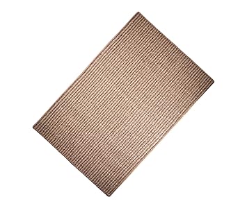 Mats Avenue Cat Sleeping Mat Cum Scratch Mat in Natural Coir with Rubber Backing and Wool End Locking (45 x 75 cm (for Tom Cat and Molly Cat))