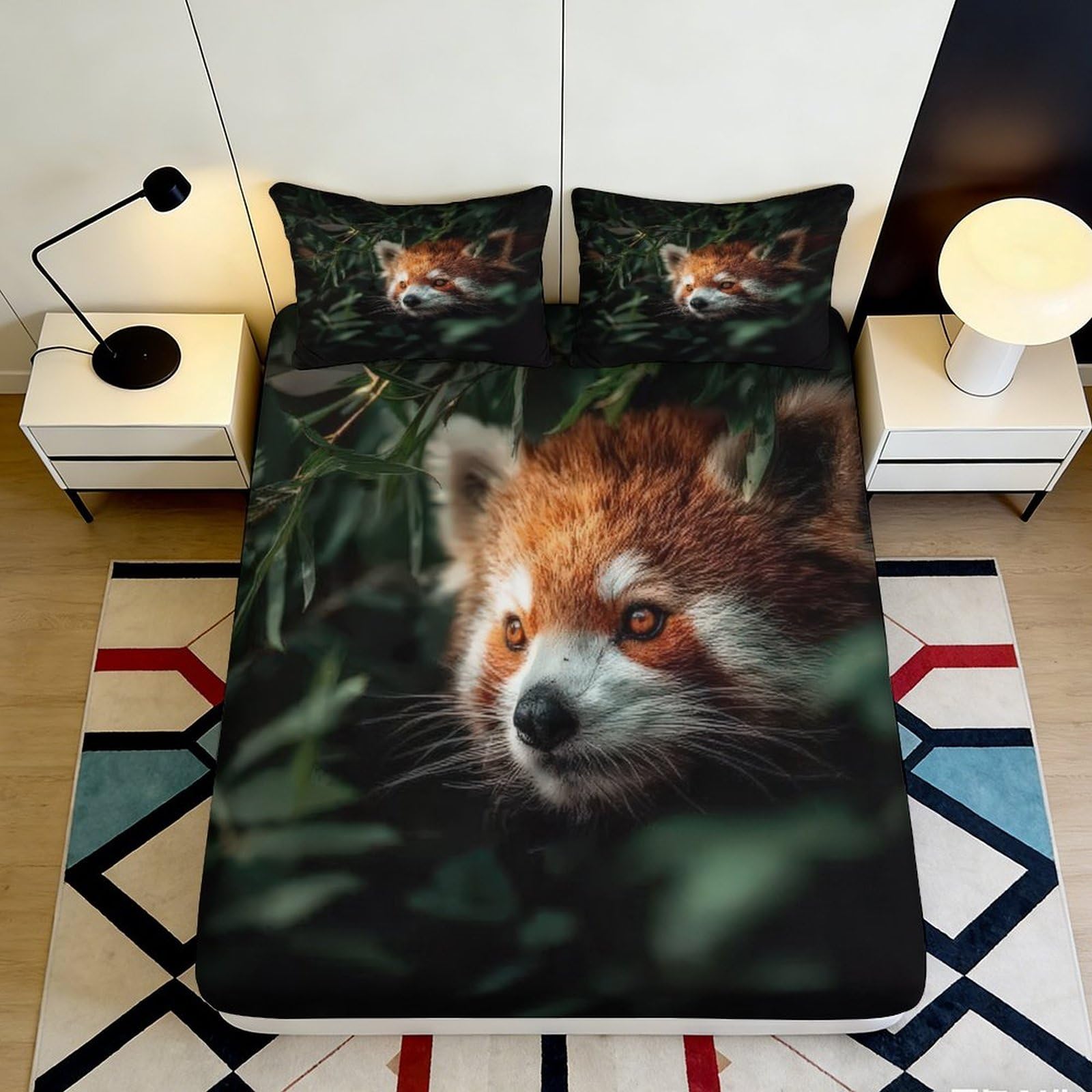 3D Printed Mandala Fitted Sheet Microfiber Elastic Hem Bedroom Bedding Mandala Mattress Fitted Cover Deep Pocket 200x200x25cm