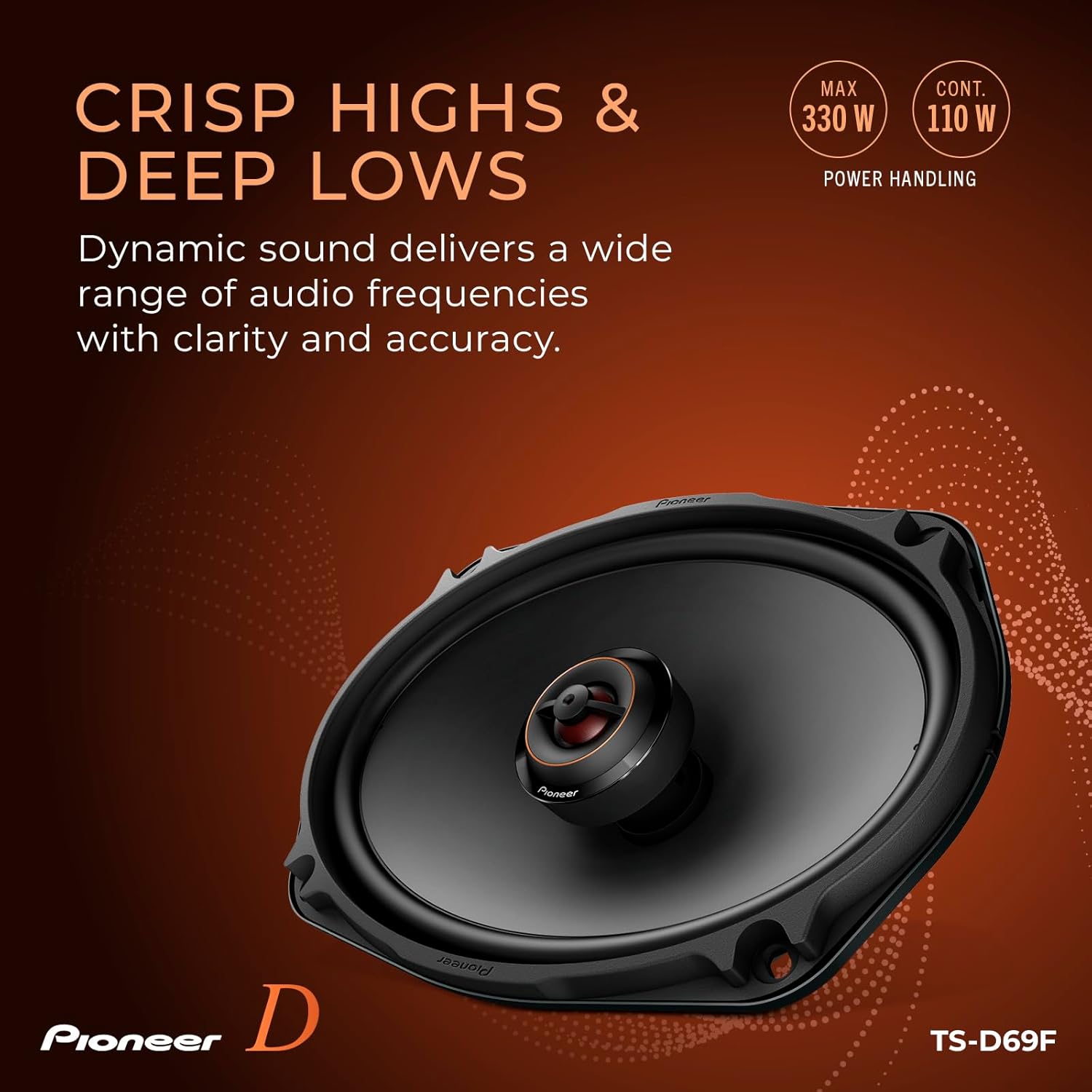 Pioneer D-Series TS-D69F 6” x 9” 2-Way Speakers Jamaica Ubuy