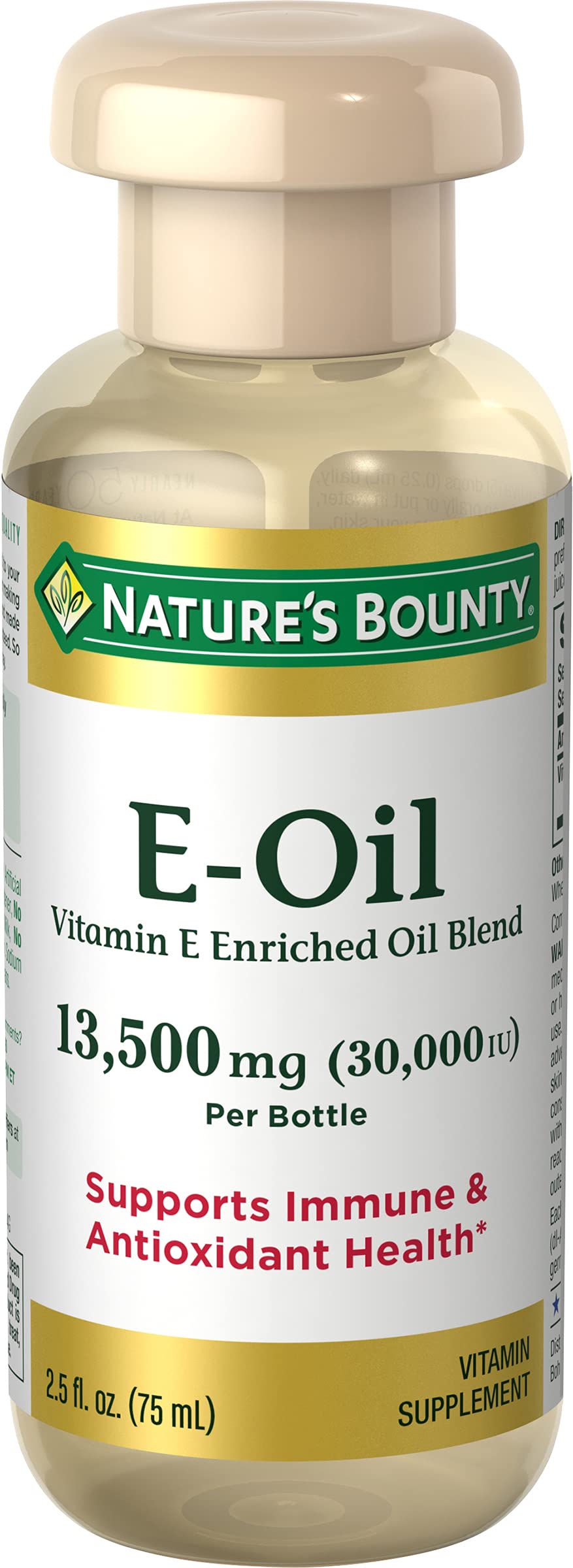 Vitamin E Oil by Nature's Bounty, Supports Immune Health & Antioxidant