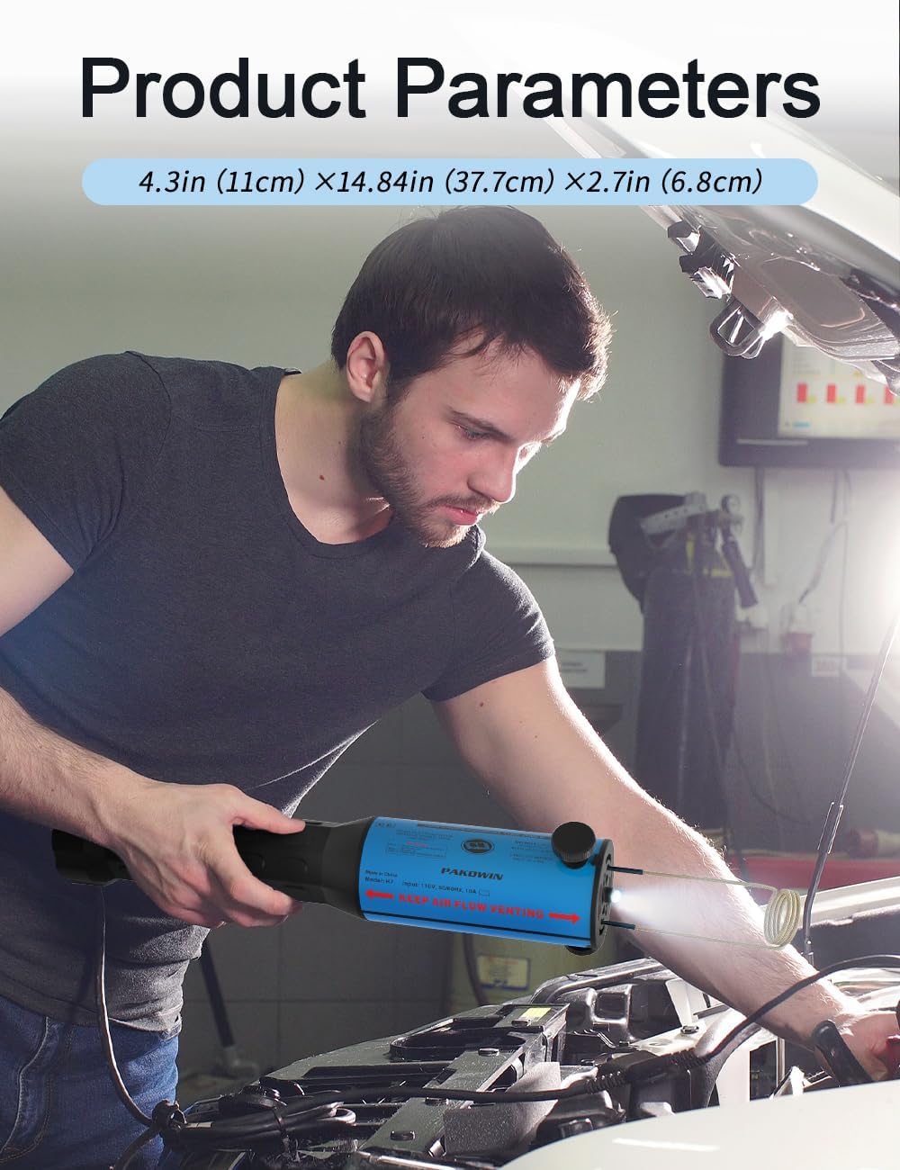 Magnetic Induction Heater Tool - 110V 1200W Induction Heater for Automotive with 12Coils