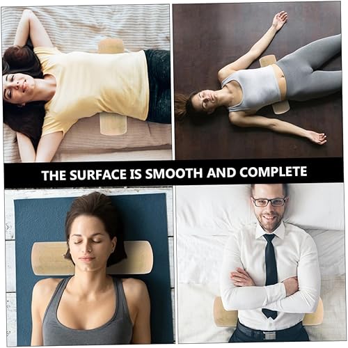 Miniatura 5 de Almohada de bambú Almohada japonesa de madera Almohada de viaje Almohada de cuello Almohada de salud espinal Almohada Sauna Almohadas Ortopedicas