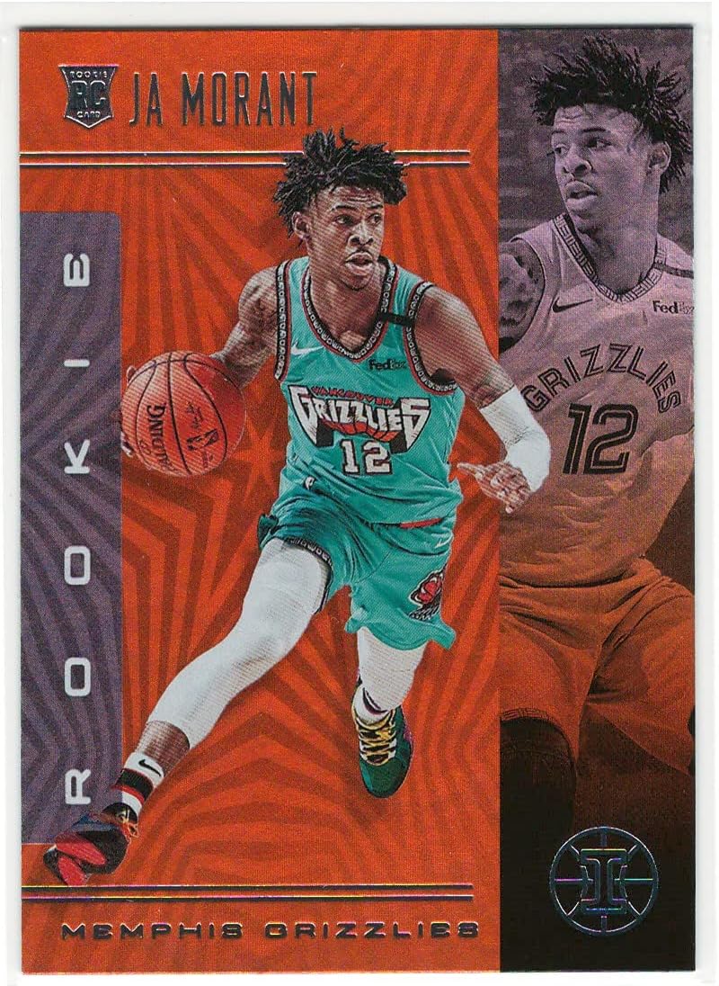 2019 Panini Illusions Ja Morant Orange Foil Rookie Card : Collectibles & Fine Art