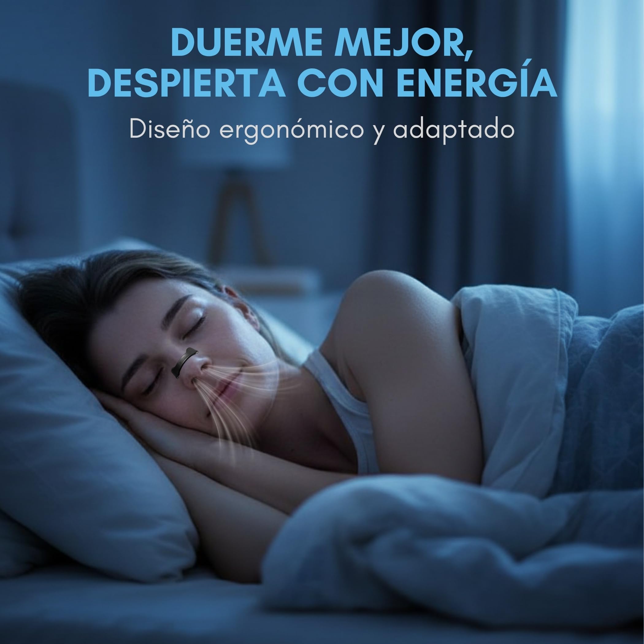 Tiras nasales magnéticas dormir - SKINNEX - respirador nasal magnético reutilizable con bandas magnéticas respiratorias para deporte running descanso flujo aire - 4 bandas + 70 parches + Aplicador