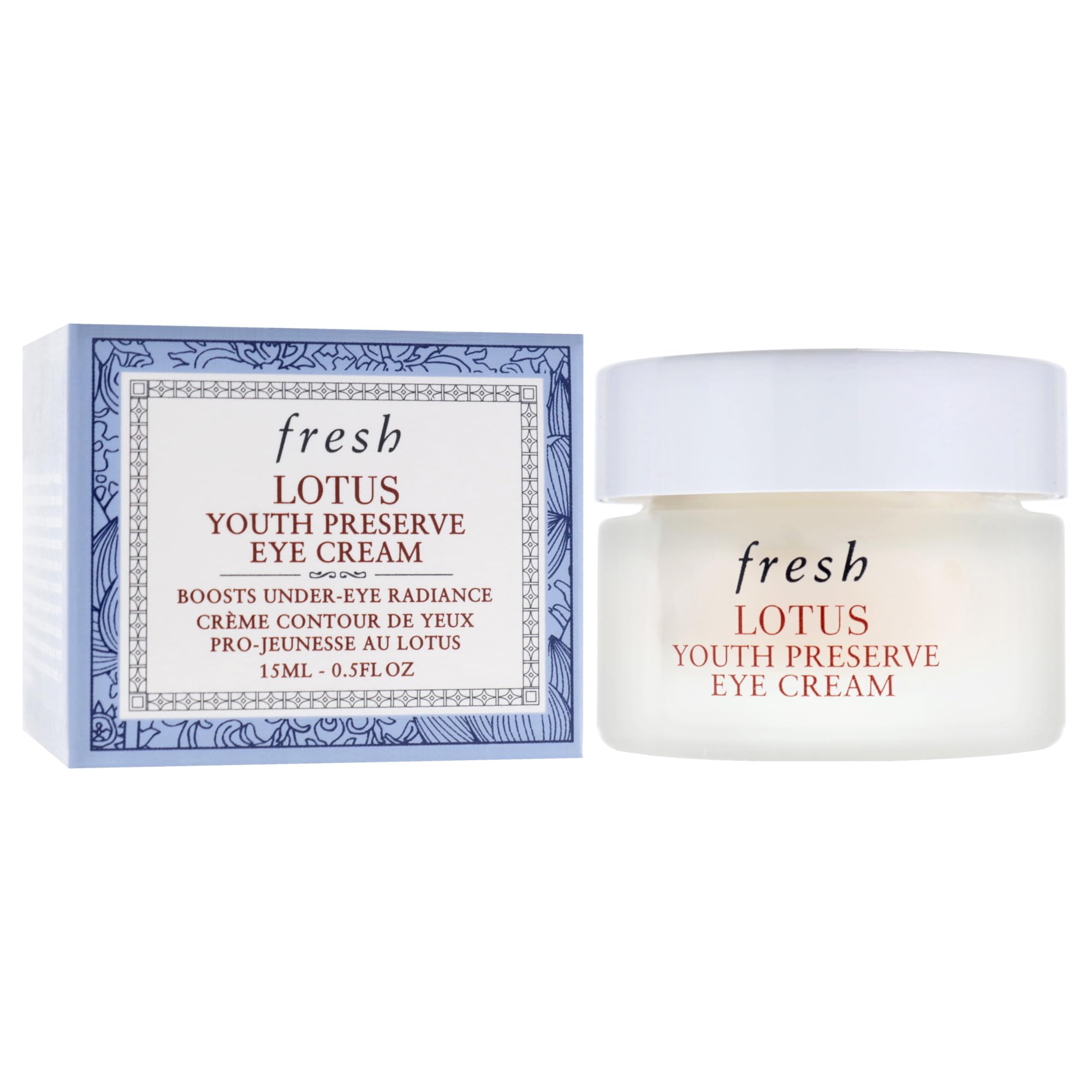 Lotus Youth Preserve Eye Cream by Fresh for Women - 0.5 oz Cream, Cranberry, 14.17 g (Pack of 1) - Image 3