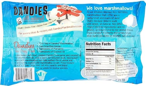 Miniatura 2 de Dandies Malvavisco vegano, 10 onzas (paquete de 12)