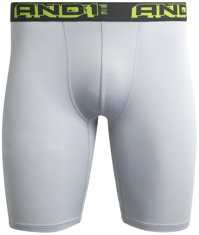 AND1 Mens Boxer Briefs - 10 Pack Performance Stretch Mens