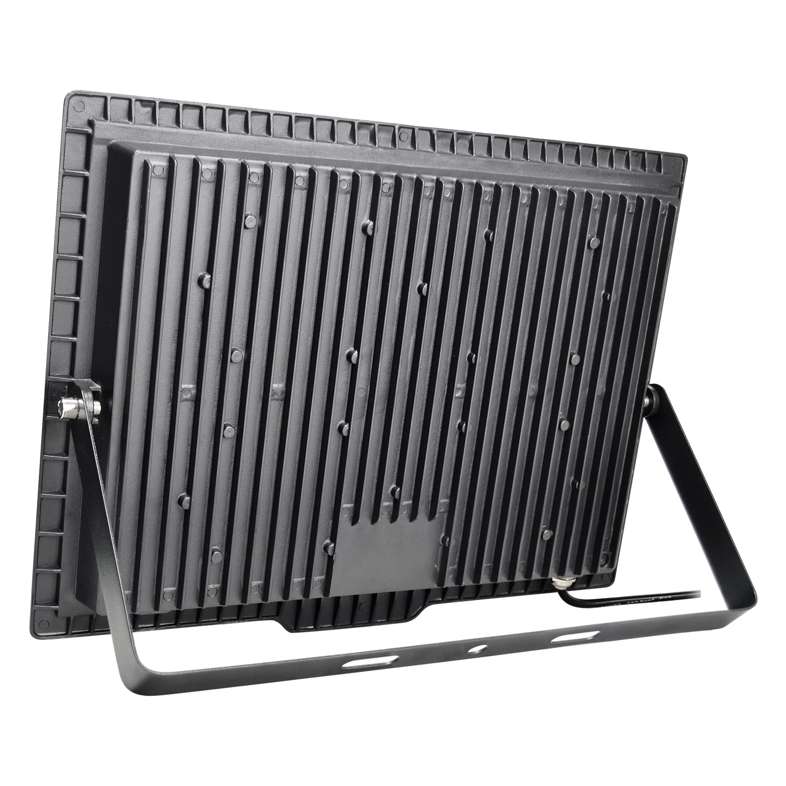 SKYWORLD 200W LED Außenstrahler 2x IP66 Wasserdicht | 4000K Kaltweiß | Superhell mit Stecker | Für Garten, Hof, Garageneinfahrt & Außenbereich