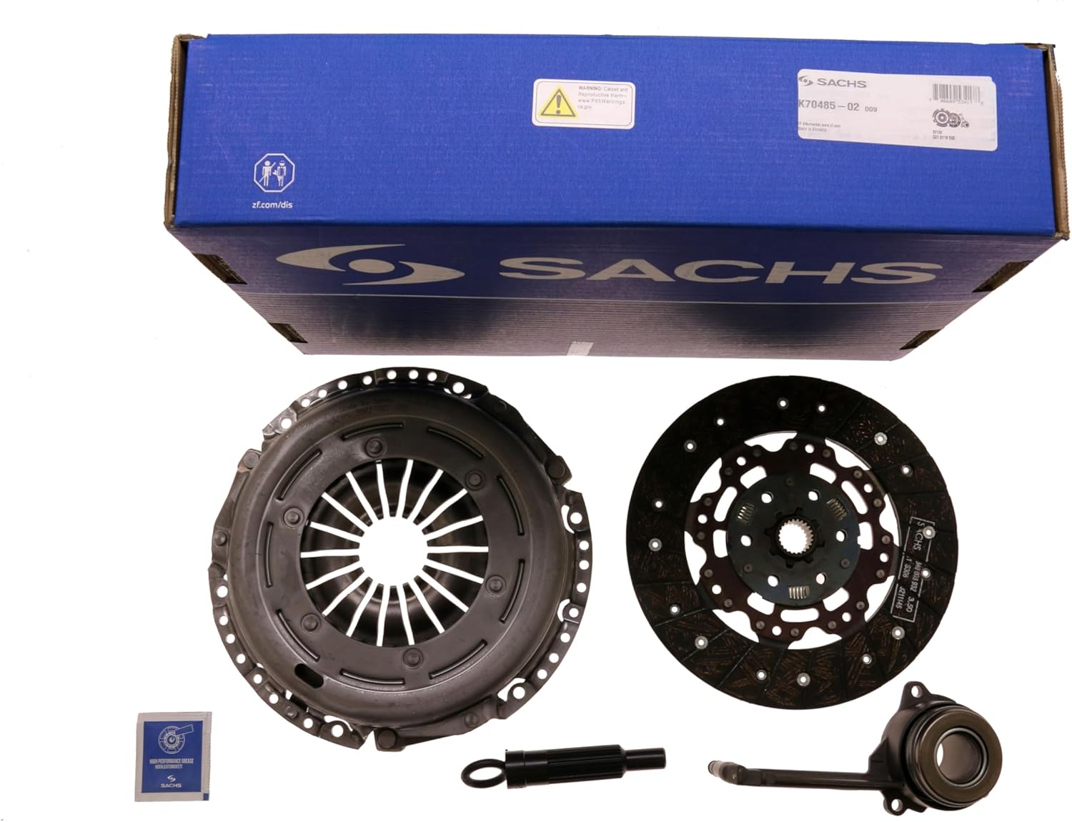 SACHS K70485-02 Xtend Transmission Clutch Kit Compatible with Volkswagen GTI 2006-2014 and Other Vehicle Applications