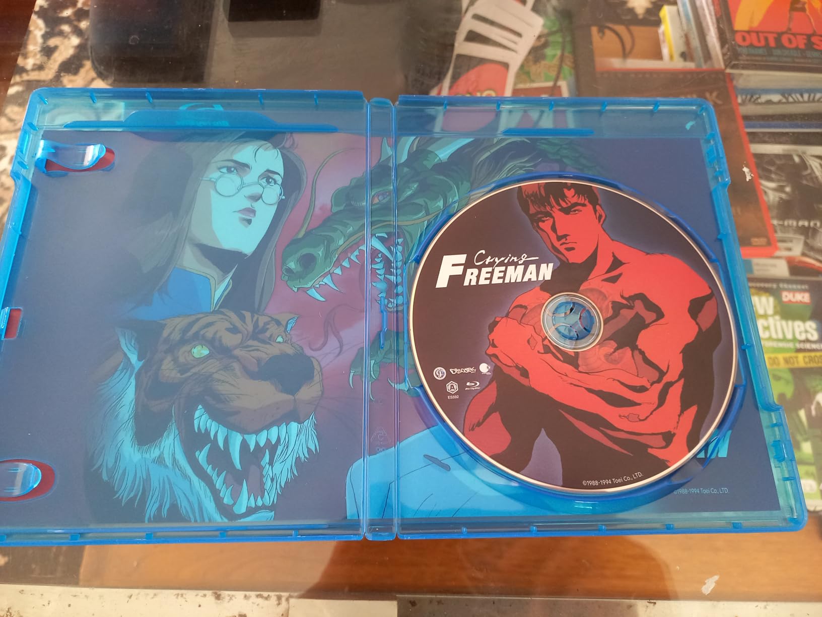 Crying Freeman: The Animated OVA Series [Blu-ray] : Amazon.com.au ...