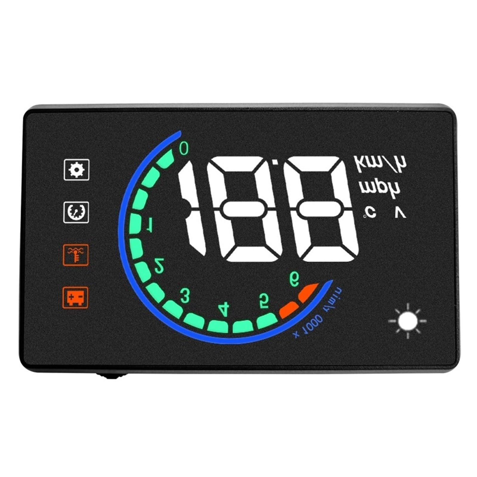 OBD2 Hud Head Up Display Velocímetro Parabrisas Proyector Aparatos Electrónicos For Coche