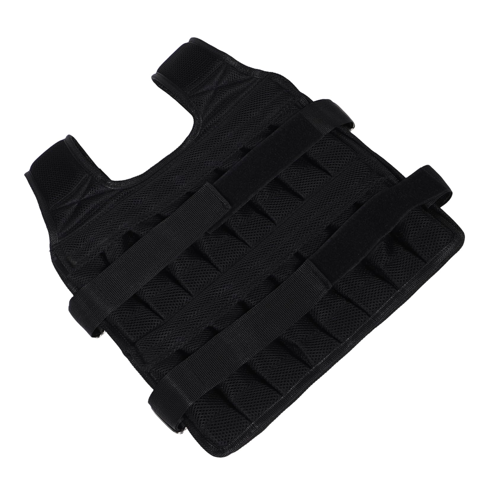 Giubbotto Zavorrato Regolabile per Fitness e Corsa, Gilet da Allenamento Sacche Pesi Staccabili, Resistente e Comodo per Esercizi di Forza e Sport All’aperto