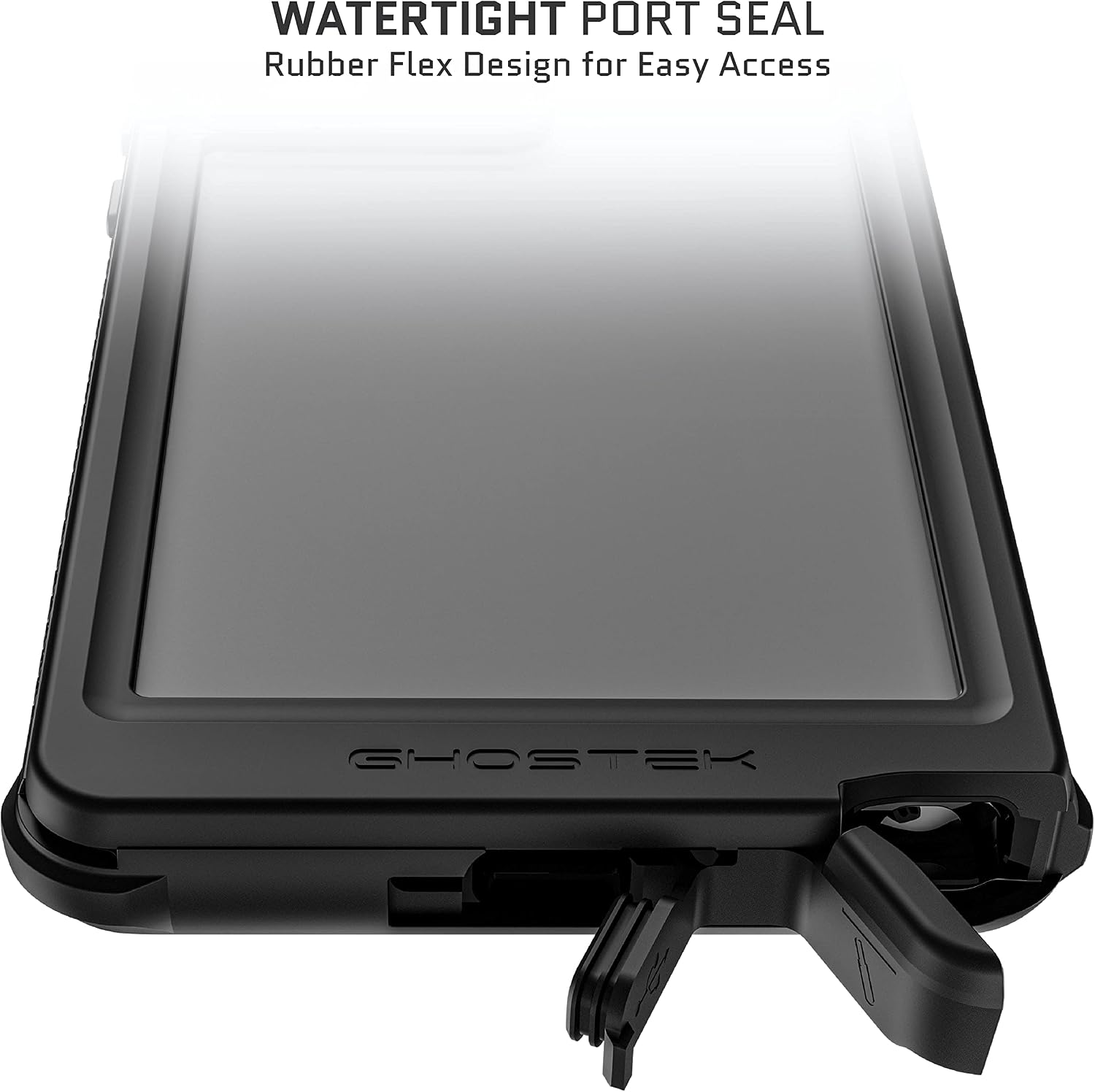 Ghostek NAUTICAL Samsung Galaxy S22 Case Waterproof with Screen Camera Protector, Belt Clip Holster Heavy Duty Protective Full Body Hard Phone Covers Designed for 2022 Galaxy S22 5G (6.1 inch) (Clear)