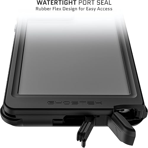 Miniatura 4 de Ghostek NAUTICAL - Funda impermeable para Galaxy S22 Plus con protector de cámara de pantalla, funda de clip para cinturón, funda protectora de