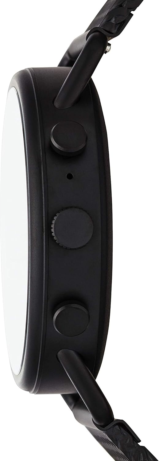 Skagen Men Falster 3 Stainless Steel Mesh Touchscreen Smart Watch, Color Black (Model: SKT5207)