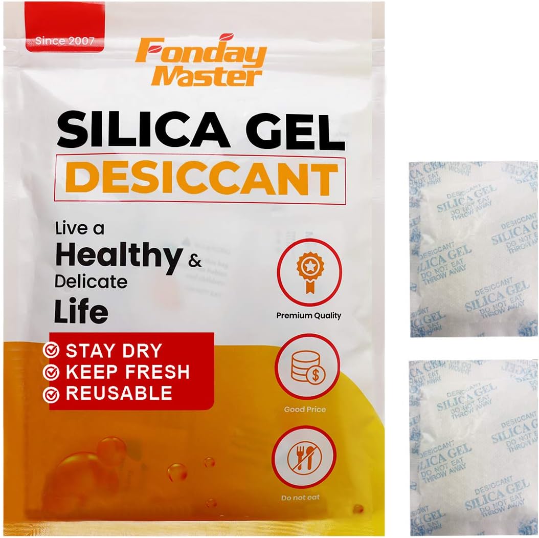 20 Gram [16 Packets] Fonday Food Grade Silica Gel Packs